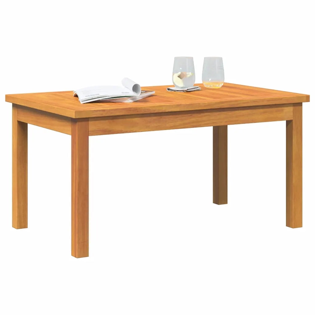 Tavolino da salotto Olio Naturale Legno di Acacia Massello 4106463