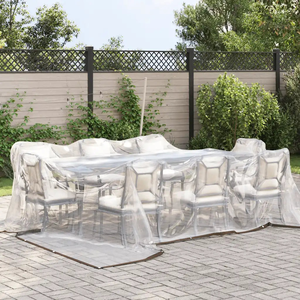 Telone Trasparente con Occhielli 5x5 m in Polietilene 4018568