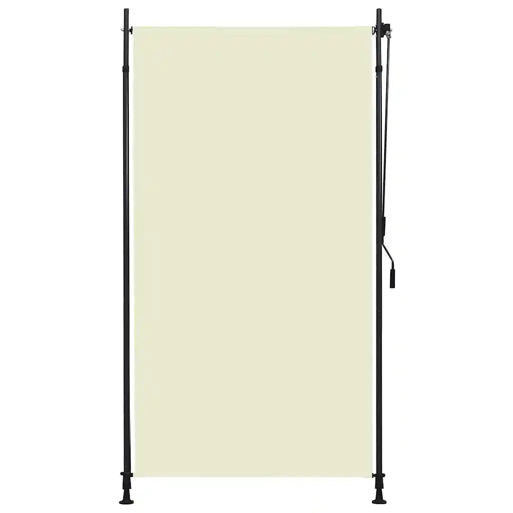 Tenda a Rullo per Esterni 120x270 cm Crema 145940