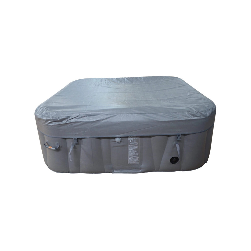 Spa gonfiabile quadrata a 6 posti - Sunspa - Fascia LED inclusa - Dimensioni : 185 x 185 cm