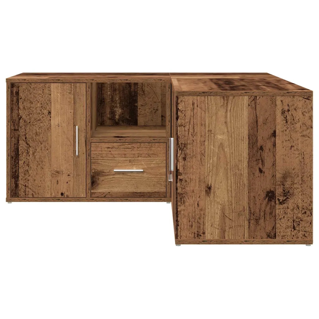 Mobile Angolare Legno Antico 160x40x45 cm in Truciolato 3307826