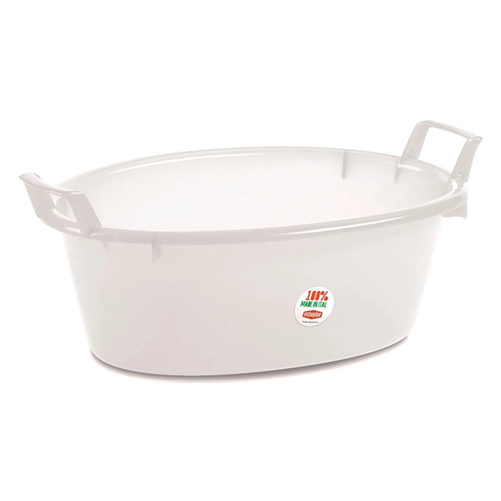 BACINELLA OVALE Ø 80 cm - 75 lt neutro  - STEFANPLAST
