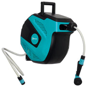Irrigatore Automatico a Parete ¨C zephmum ¨C Nero e Verde, Plastica, 44x22.5x41 cm