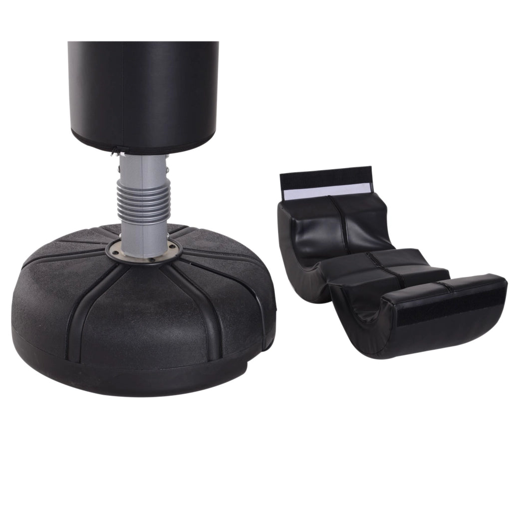 Sacco da boxe con supporto ¨C zephmum ¨C nero 176 cm