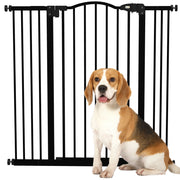 Barriera di Sicurezza per Cani con Larghezza Regolabile 76-104 cm ¨C Minimal ¨C Nero