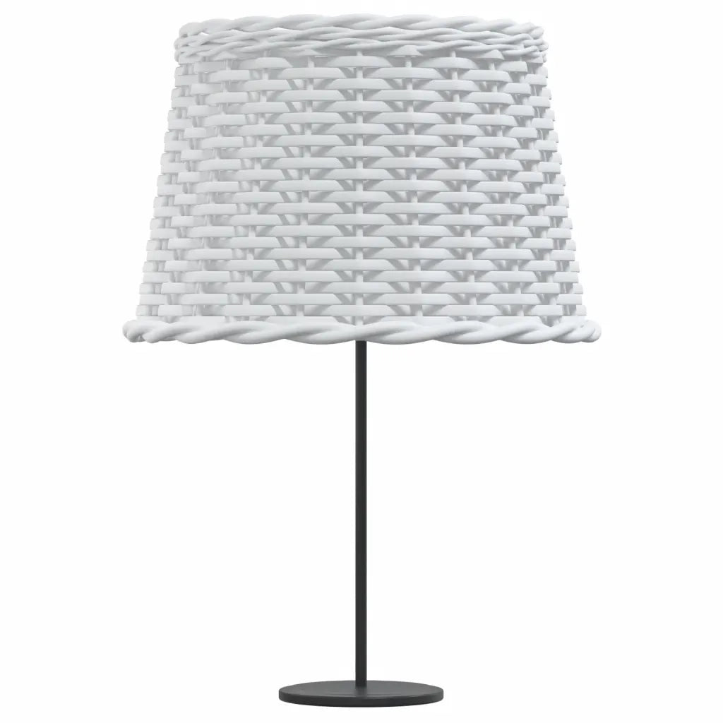 Paralume Bianco Ø40x26 cm in Vimini 364385