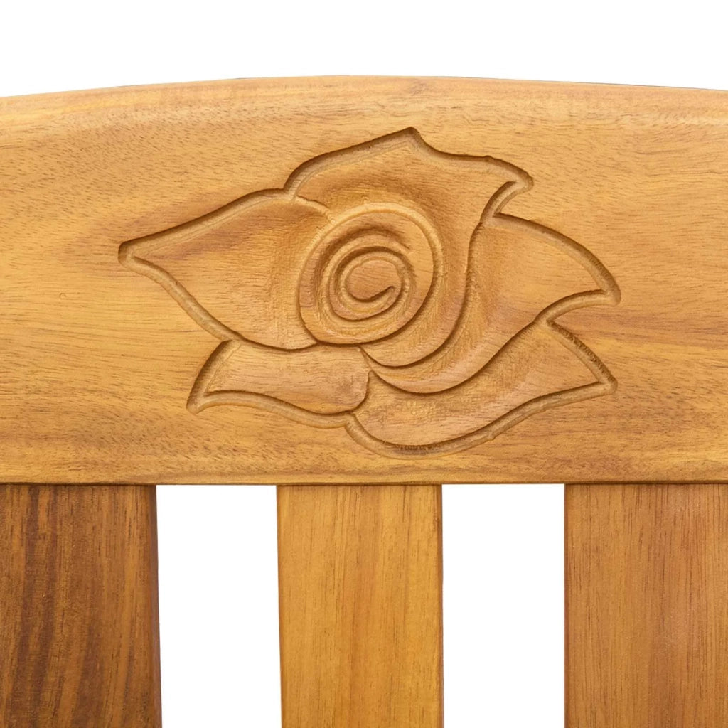Panca da Giardino | Panchina Rosa Naturale 68,5 x 46 x 82,5 cm