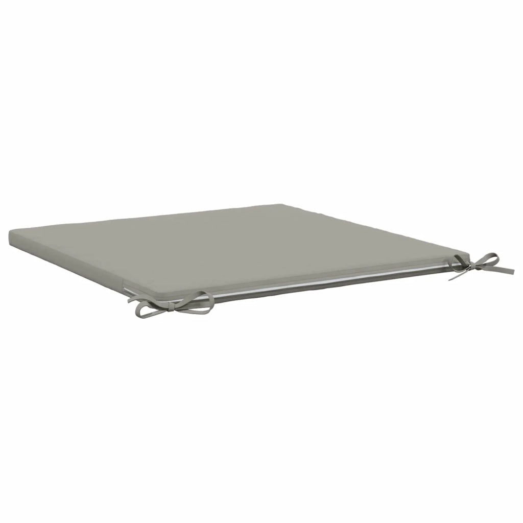 Cuscino per Sedia in Unico Pezzo SOEST 100% Poliestere Grigio 944971