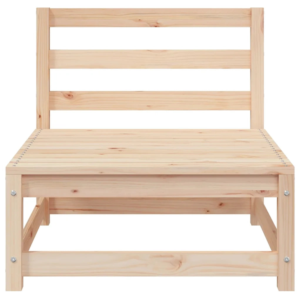 Set Divani da Giardino 2 pz con Cuscini Legno Massello di Pino 805745