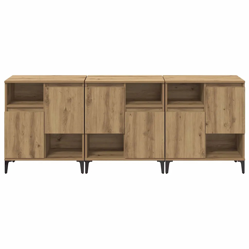Credenza | Sideboards 3 pcs Rovere artigianale 60 x 35 x 70 cm