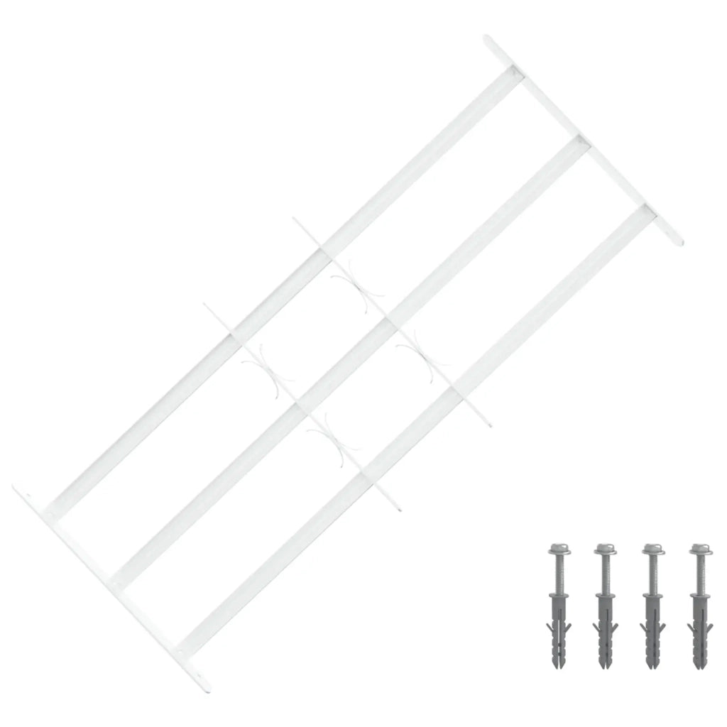 Griglia di Sicurezza per Finestra con 3 Traversine 63-114 cm 42031295