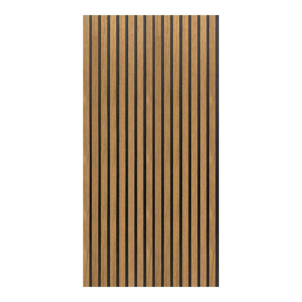 Set Vang di 8 Pannelli Fonoassorbenti Decorativi - Rovere Scuro NEU.HOLZ