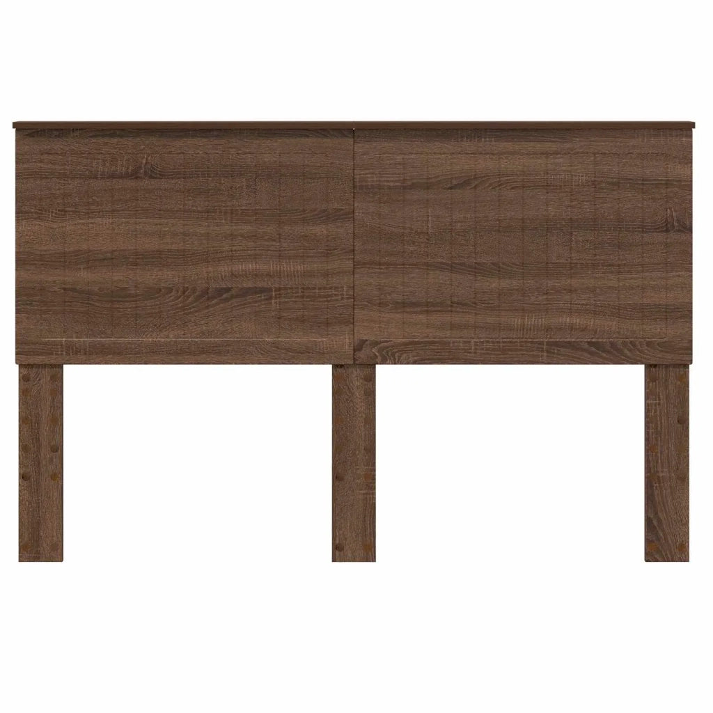 Testiera | Testata con Testiera | Testata Rovere Marrone 150 cm Legno multistrato