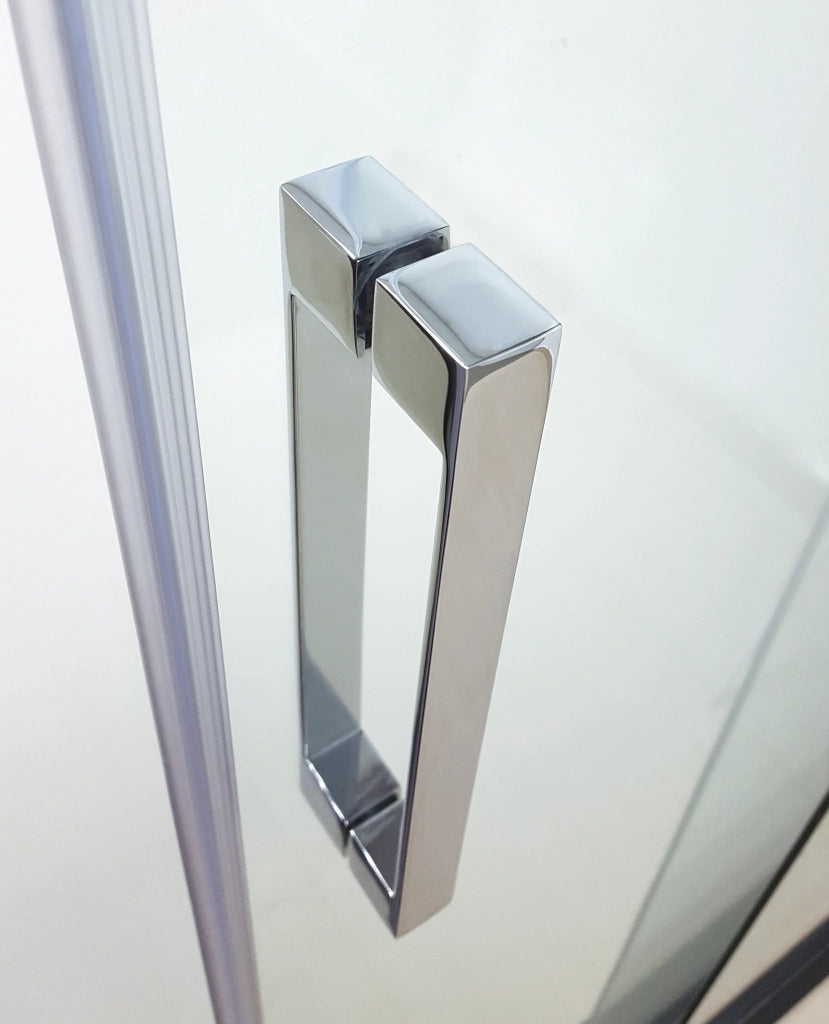 Box doccia frontale AKTUAL 2 fissi + 2 scorrevoli 160 cm (156-162) cromo vetro trasparente
