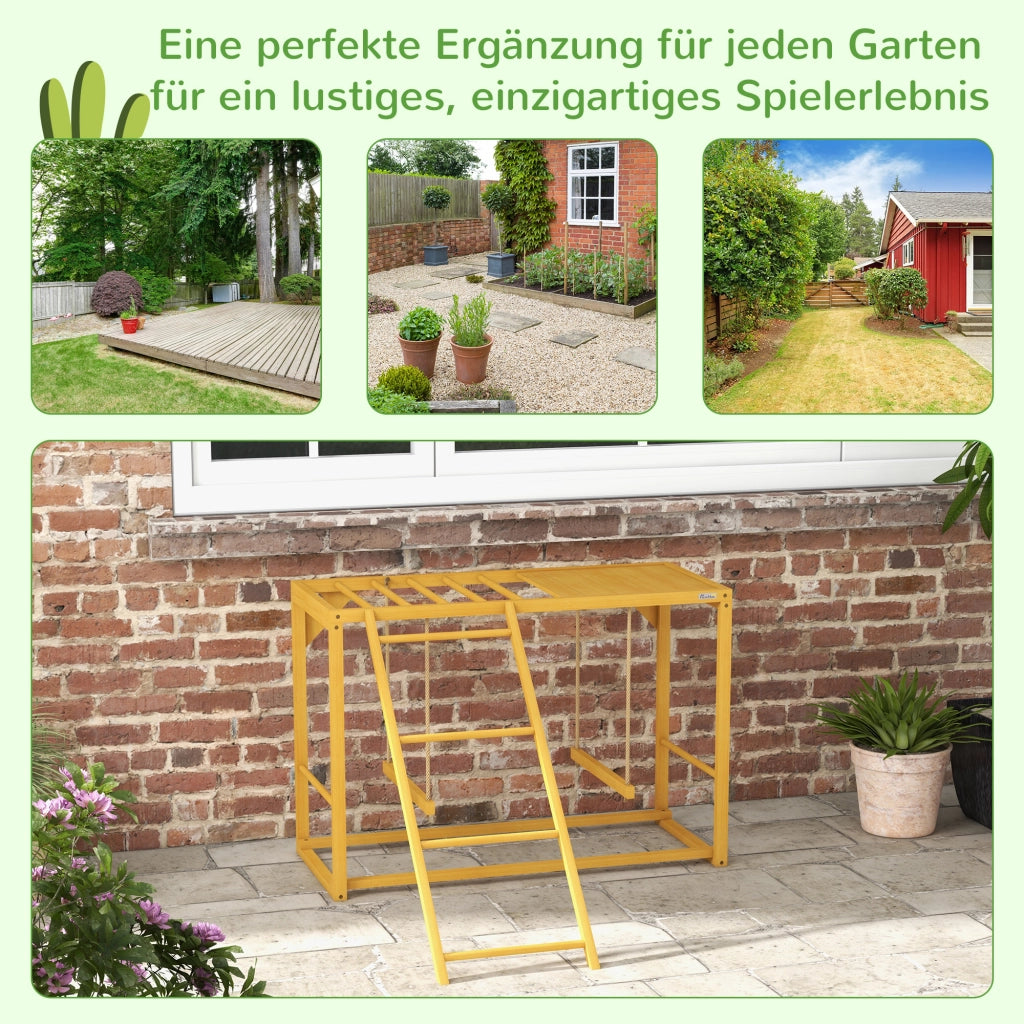 Gioco per Galline con Altalena e Scala per 3-4 Galline ¨C zephmum ¨C Legno