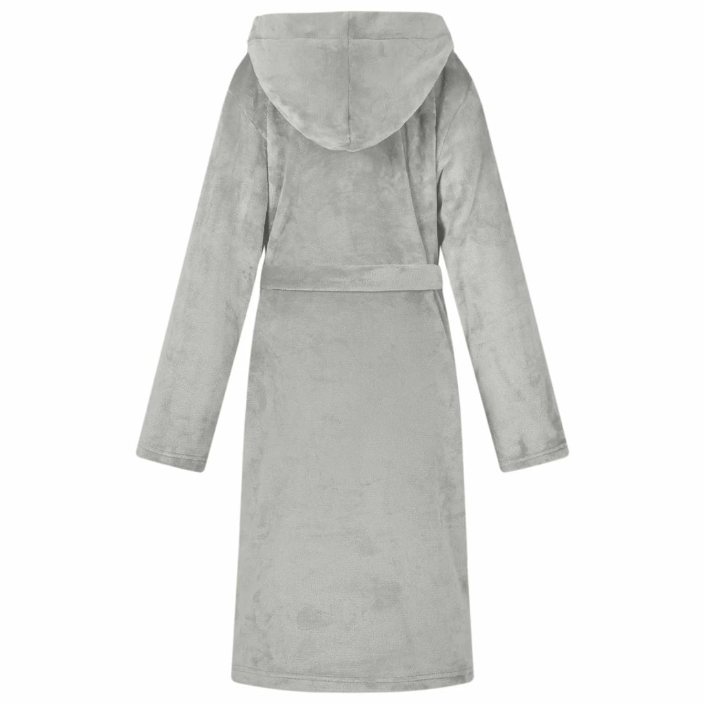 Accappatoio con Cappuccio Grigio xl Flanella 42017234