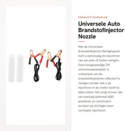 Kit di pulizia multifunzionale per autovetture - Set di strumenti di pulizia DIY - Adatto per auto - Nozzle di pulizia per iniettori di carburante universali - Strumento di pulizia multifunzionale