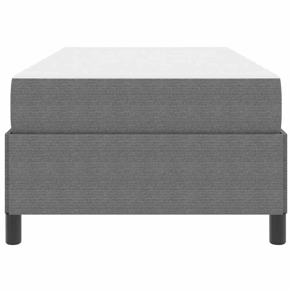Letto singolo | Letto per adulti | Struttura del letto Grigio chiaro 100 x 200 cm Tessuto