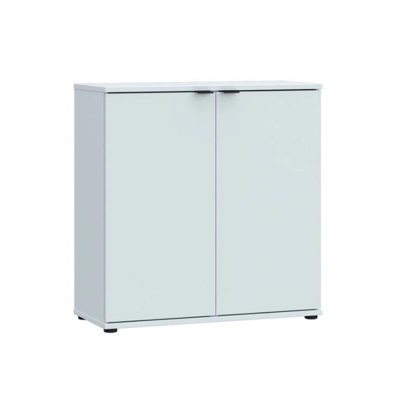 Mobile multiuso Segno con due ante L 80 cm. colore grigio chiaro