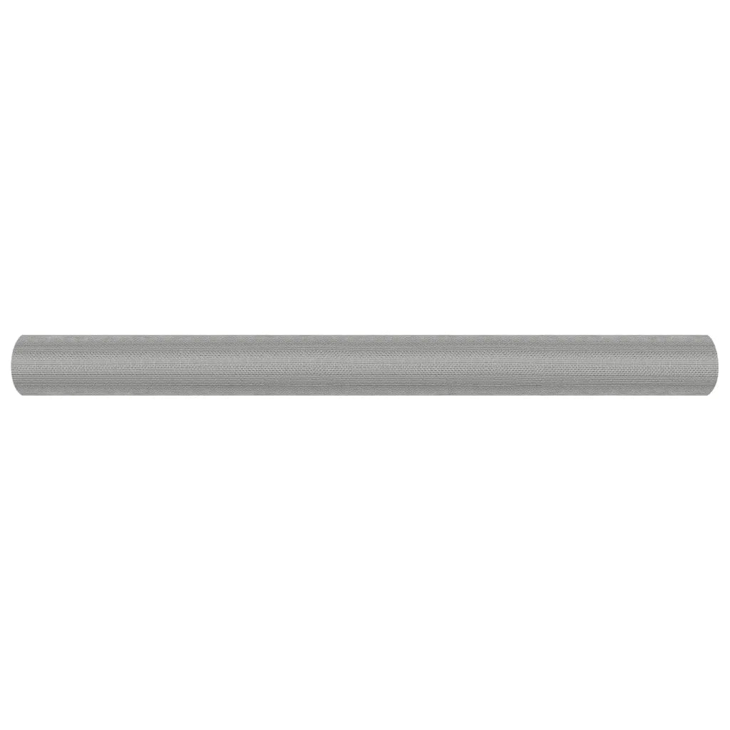 Recinzione in Rete in Acciaio Inossidabile 112x500 cm Argento 150896