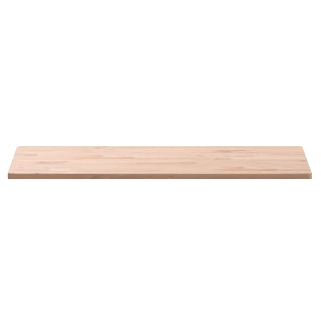 Piano Bagno 80x40x1,5 cm Legno Massello di Faggio CFW4341966
