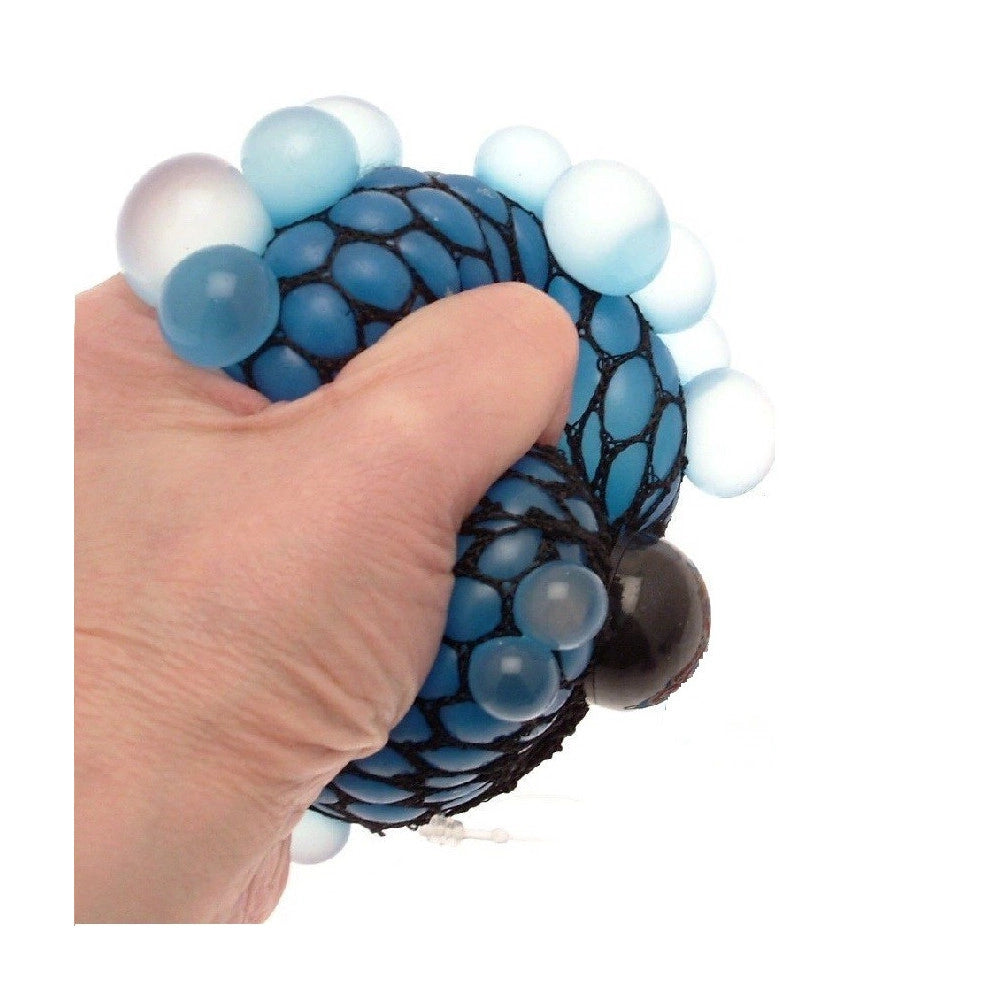 Trade Shop - Squishy Mesh Ball Gioco Palla Da Schiacciare Premere Antistress Rete -