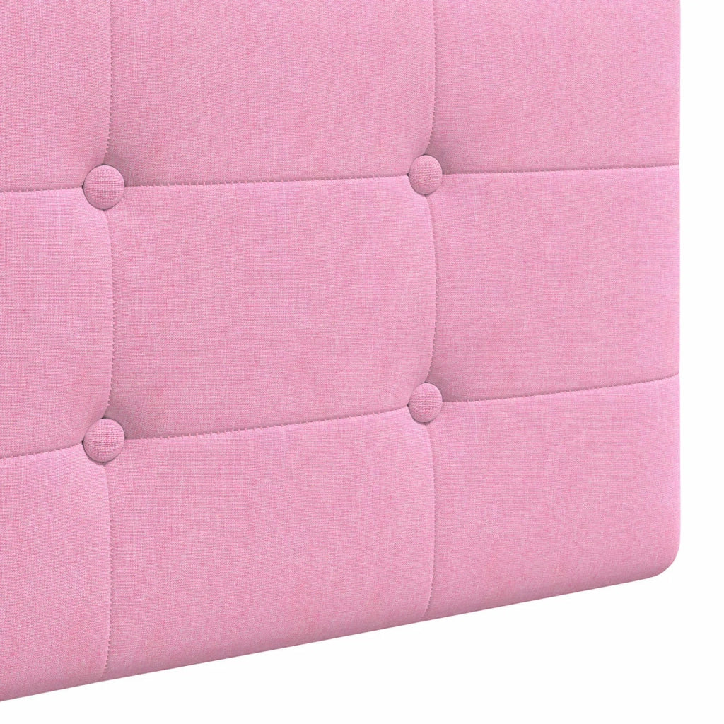 Testiera | Testata sospesa Rosa Tessuto