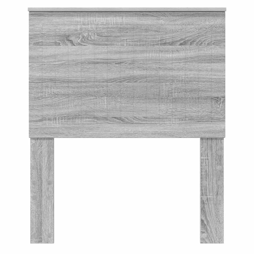 Testiera | Testata con Testiera | Testata Grigio Sonoma 80 cm Legno multistrato