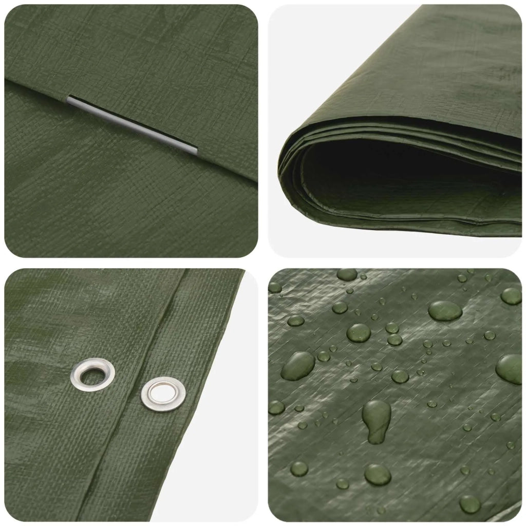 Telo con Occhielli Verde 3 x 4 m 90 gsm PE 42039337