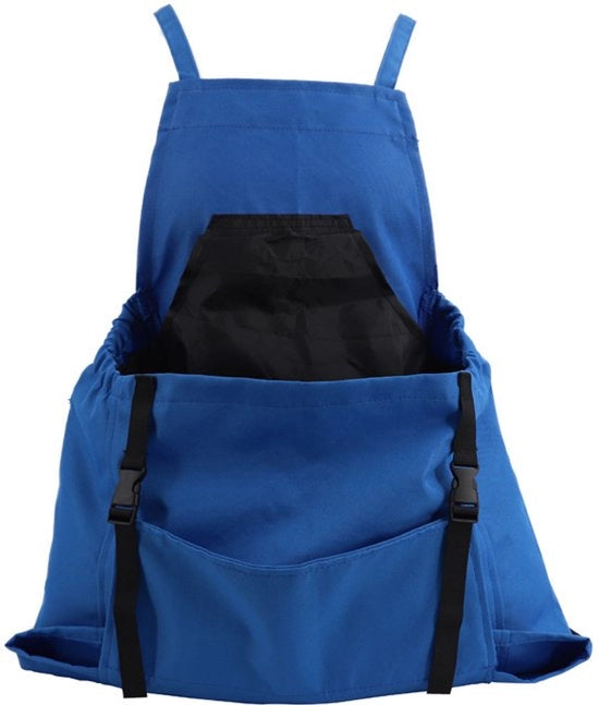 Schort perimetrale per zaini da giardinaggio, schermo per zaini da giardinaggio con chiusura rapida, schermo per zaini da strumenti da tasca con tubo.