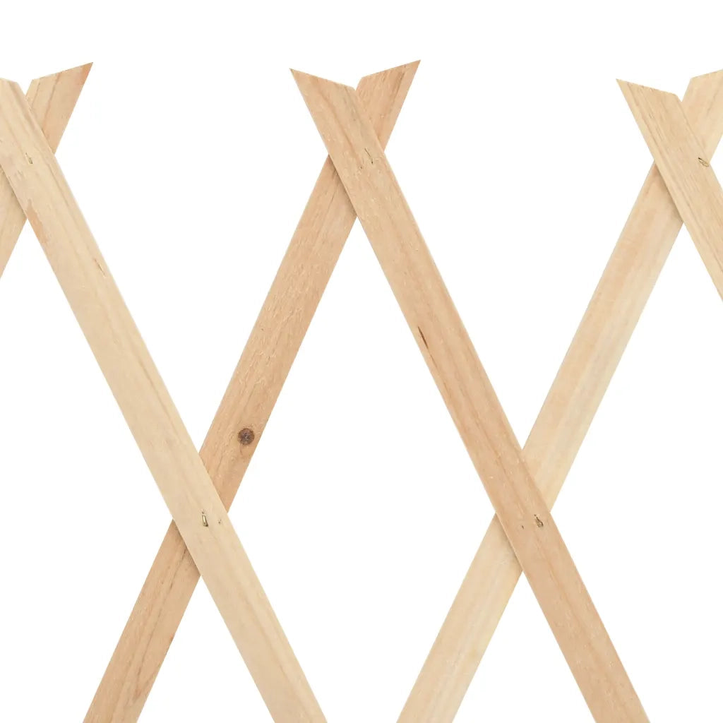 Recinzione da Giardino | Recinzione a Traliccio 5 pz in Legno di Abete 180x30 cm