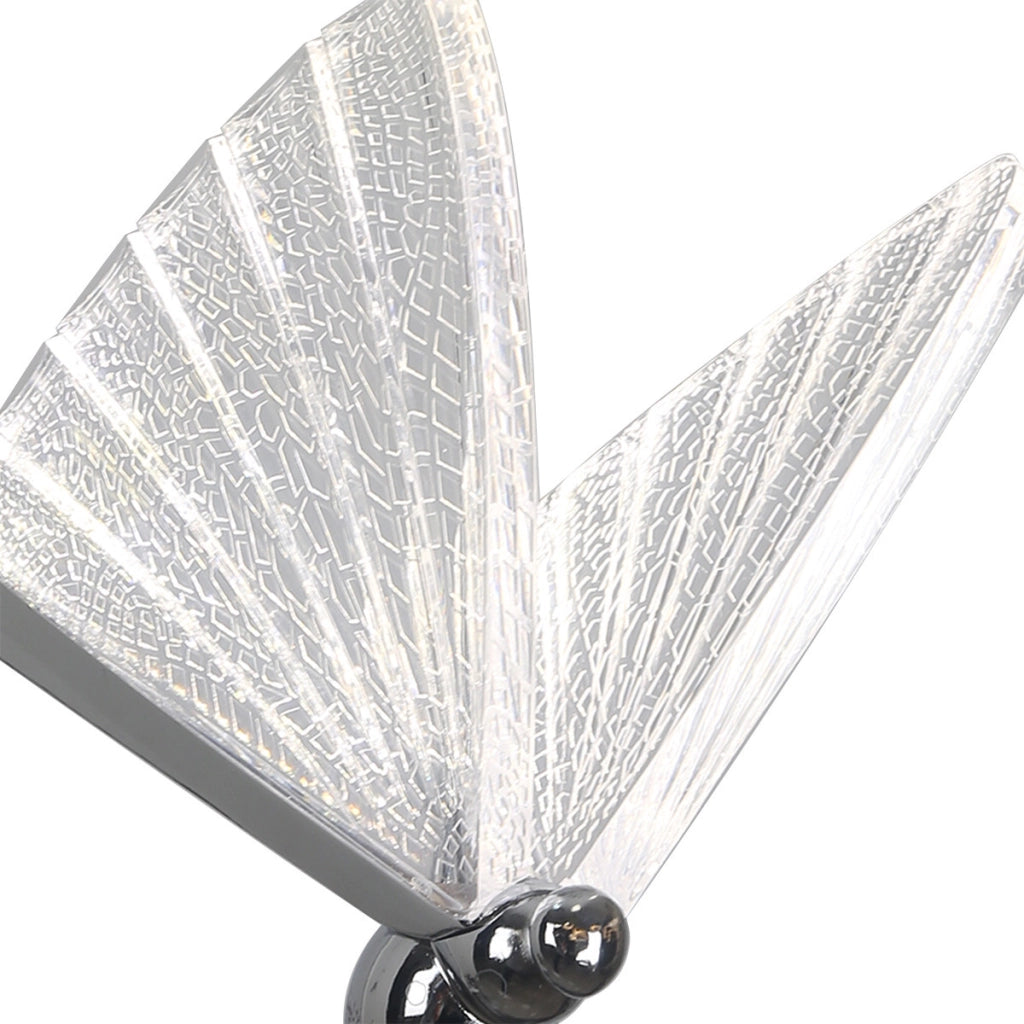 Applique Mariposa farfalla cromata LED 8W CCT LightPrestige