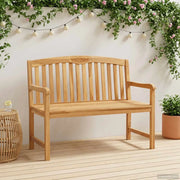 Panchina in legno intagliata a mano Naturale 114 x 60,5 x 95 cm 42030013