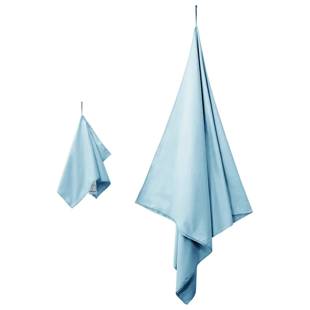 Set di Asciugamani Sportivi 2 pcs Blu Tessuto 42011495