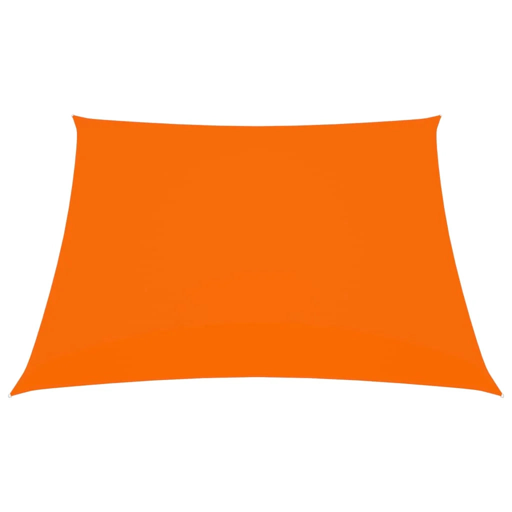 Vela ombreggiante/ombrellone quadrato 3,6 x 3,6 m in tessuto Oxford arancione 02_0009479