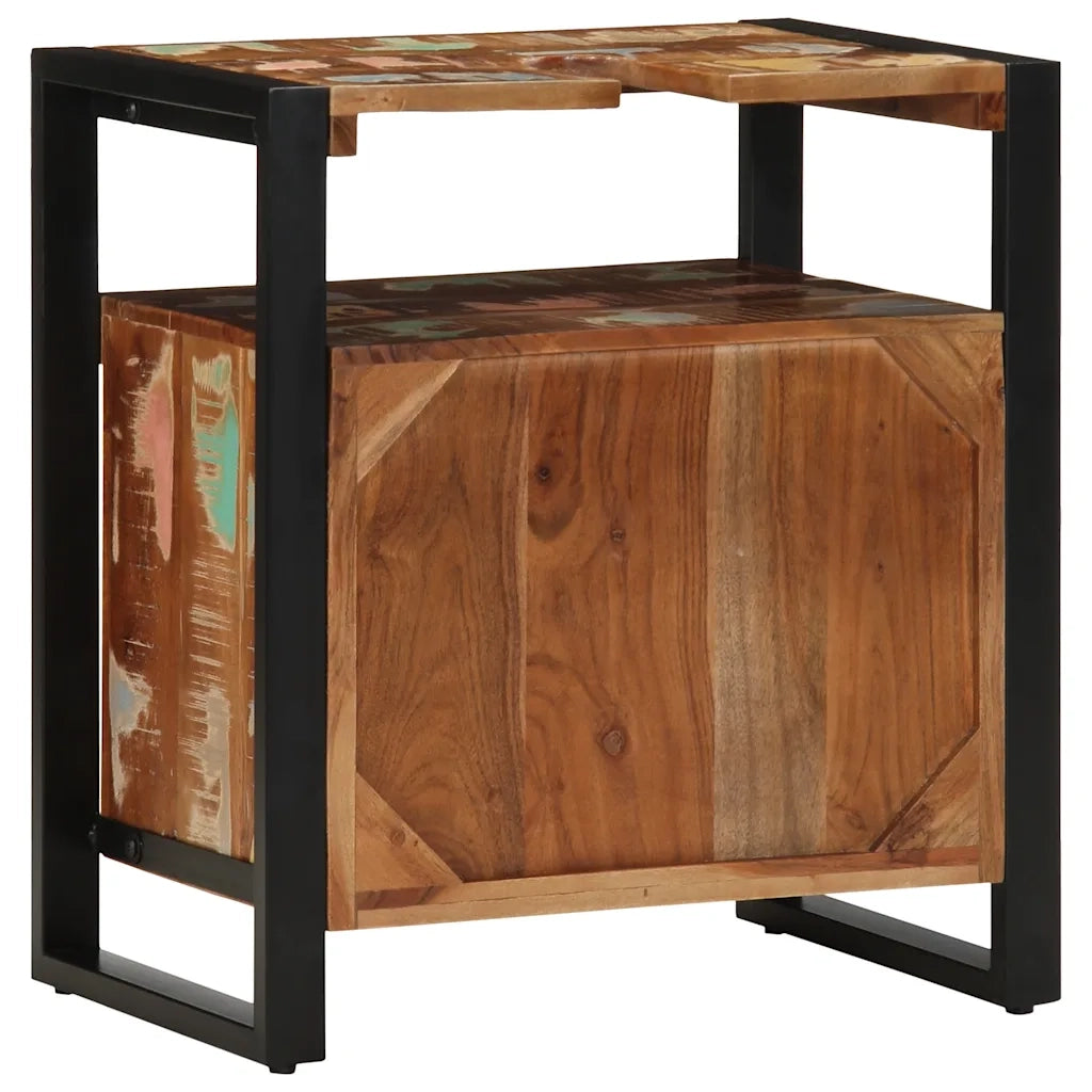 Mobile da Bagno 55x35x60 cm in Legno Massello di Recupero 4013606