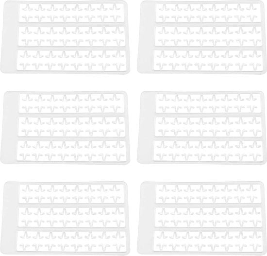 Blocco Stopper a V Forma - 20 Pezzi - Plastica - 85x53mm - Adatto per Pelleti/Vitello/Maïs - Sostenibile e Leggero - Ganci per Pesci