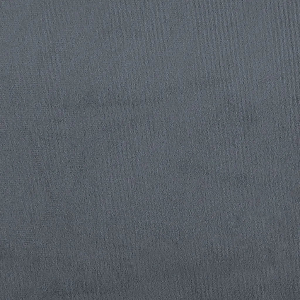 Poltrona Grigio Scuro 60 cm Velluto 359180