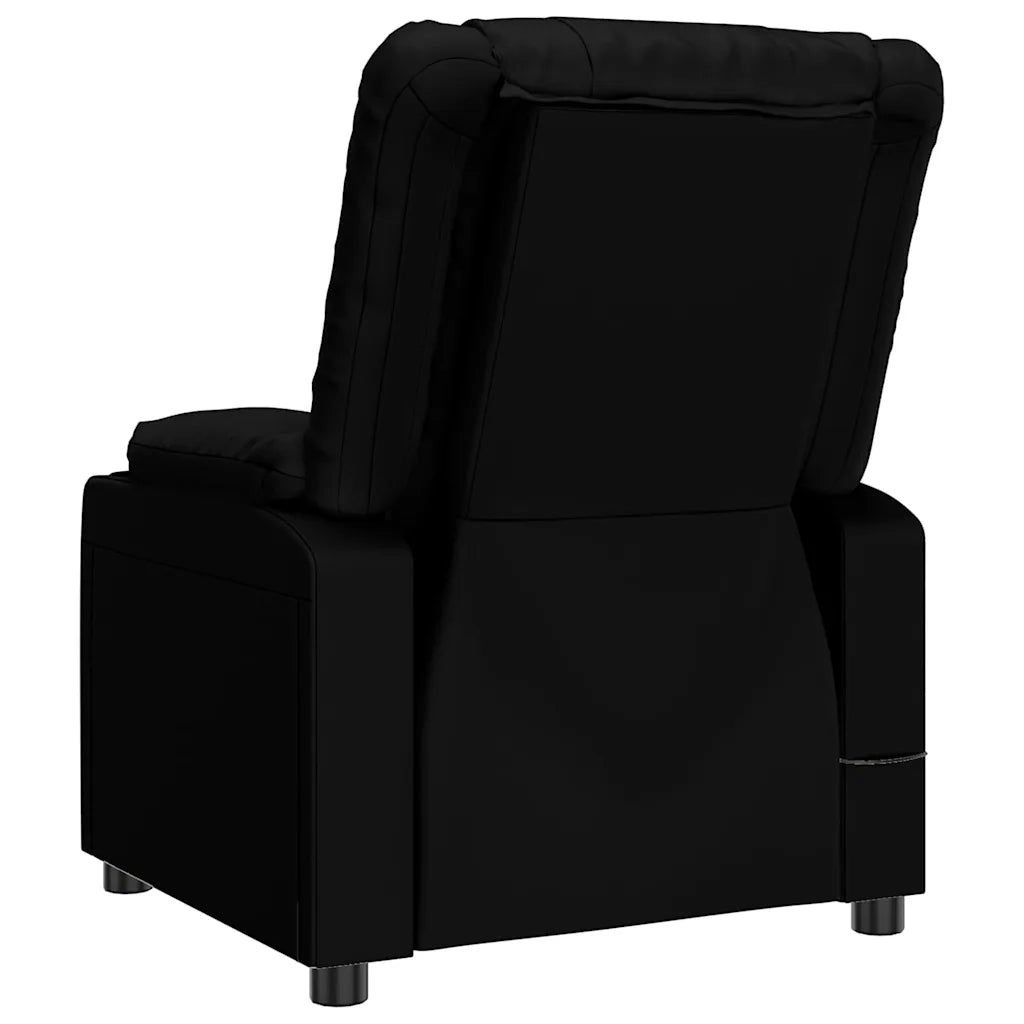 Divano Sedia-Poltrona Massaggiante Elettrica Nera in Similpelle 431694
