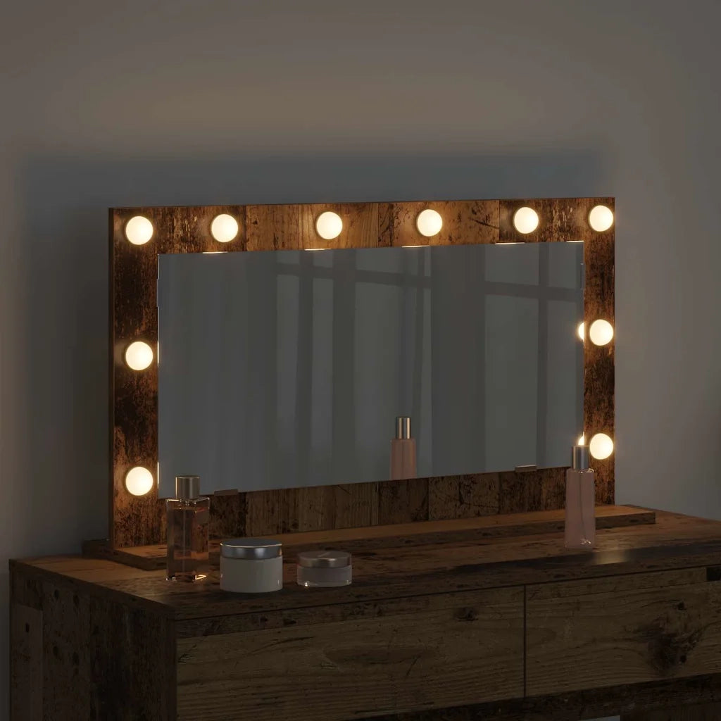 Specchio da Vanit¨¤-Specchio da Trucco Legno vecchio 80 x 45 x 18 cm