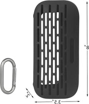 Custodia in Silicone per Paralume di Speaker - Casella di Protezione Tasca di Pelle Box Accessori