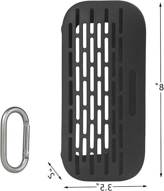Custodia in Silicone per Paralume di Speaker - Casella di Protezione Tasca di Pelle Box Accessori