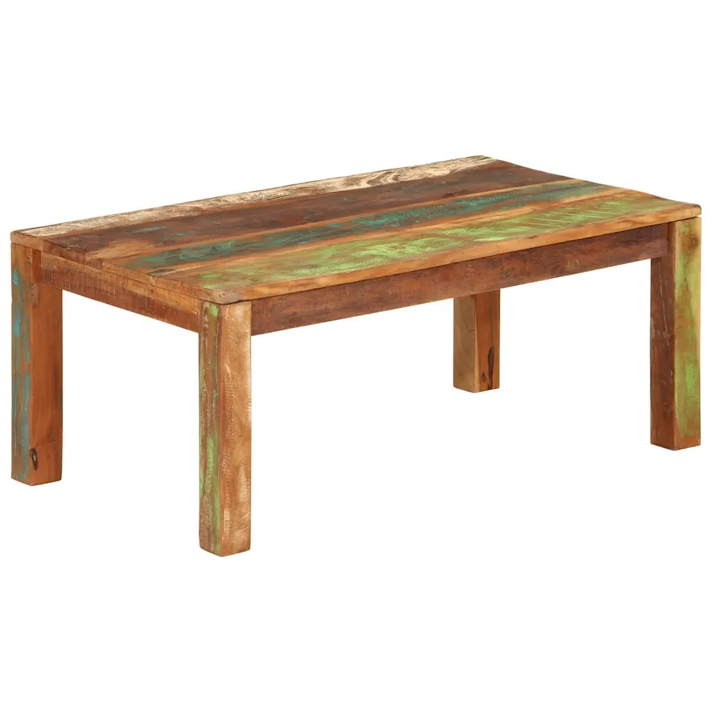 Tavolino da Caffè 110x55x40 cm Legno massello recuperato 356252