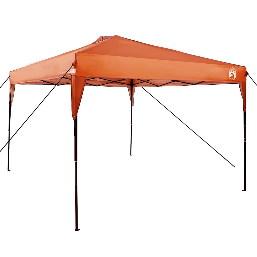 Tenda Gazebo Arancione 290 x 290 x 251 cm Tessuto 42007388