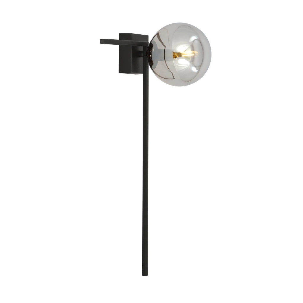 Plafoniera Emibig Imago 1xE14 nera/grafite 50cm dimmerabile