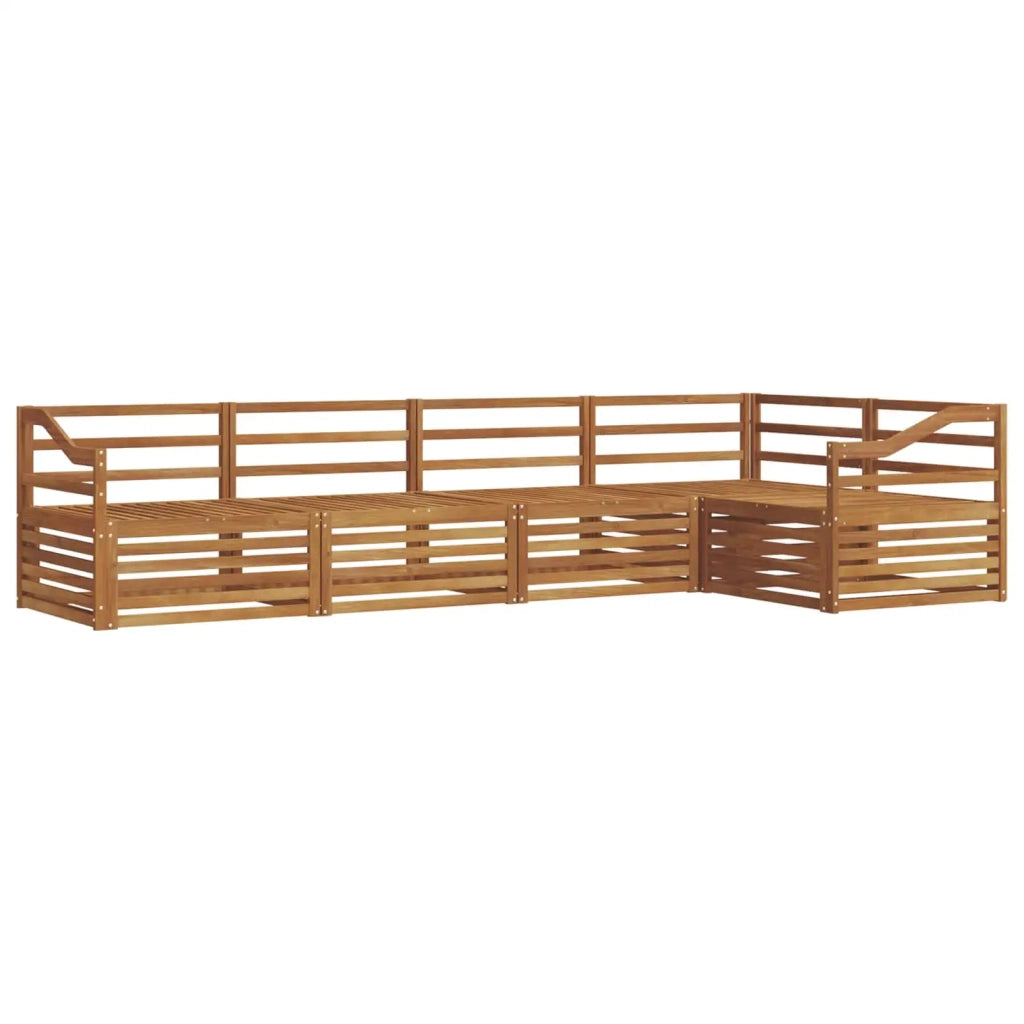 Set di divani da esterno 5 pcs Naturale 3373474