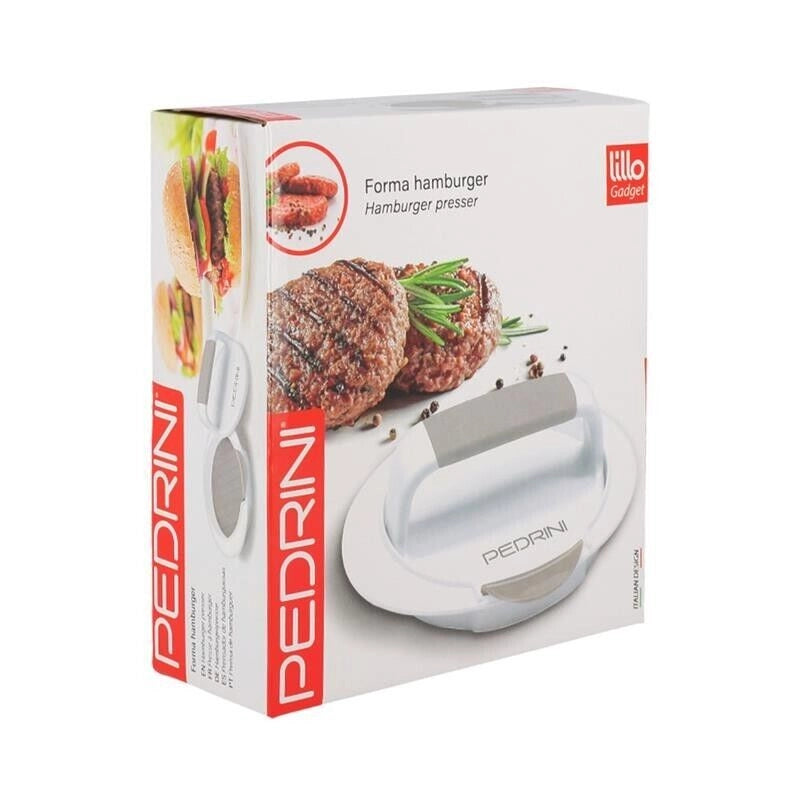 PEDRINI FORMA HAMBURGER LILLO CON MANICO E DIAMETRO DA 12 CM