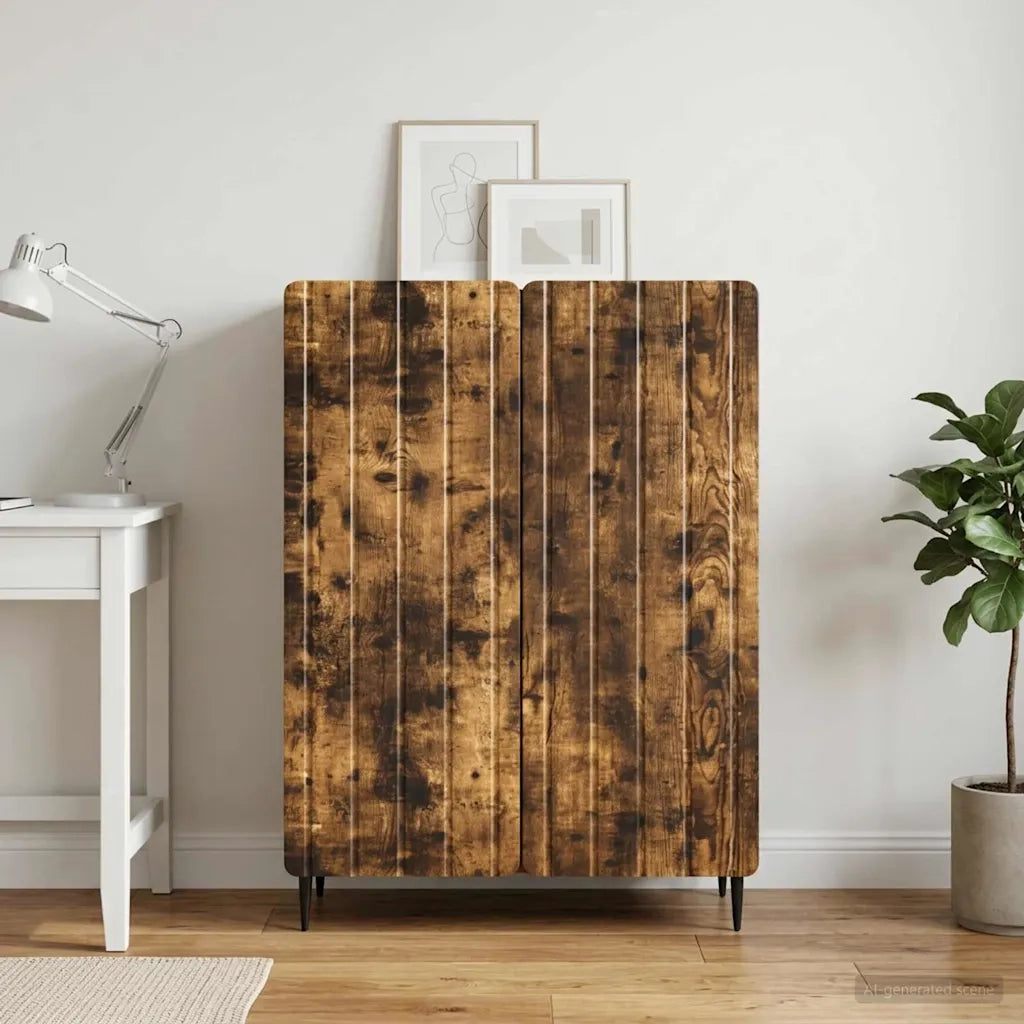Credenza Rovere Fumo 66 x 34,5 x 92 cm Legno ingegnerizzato 894360