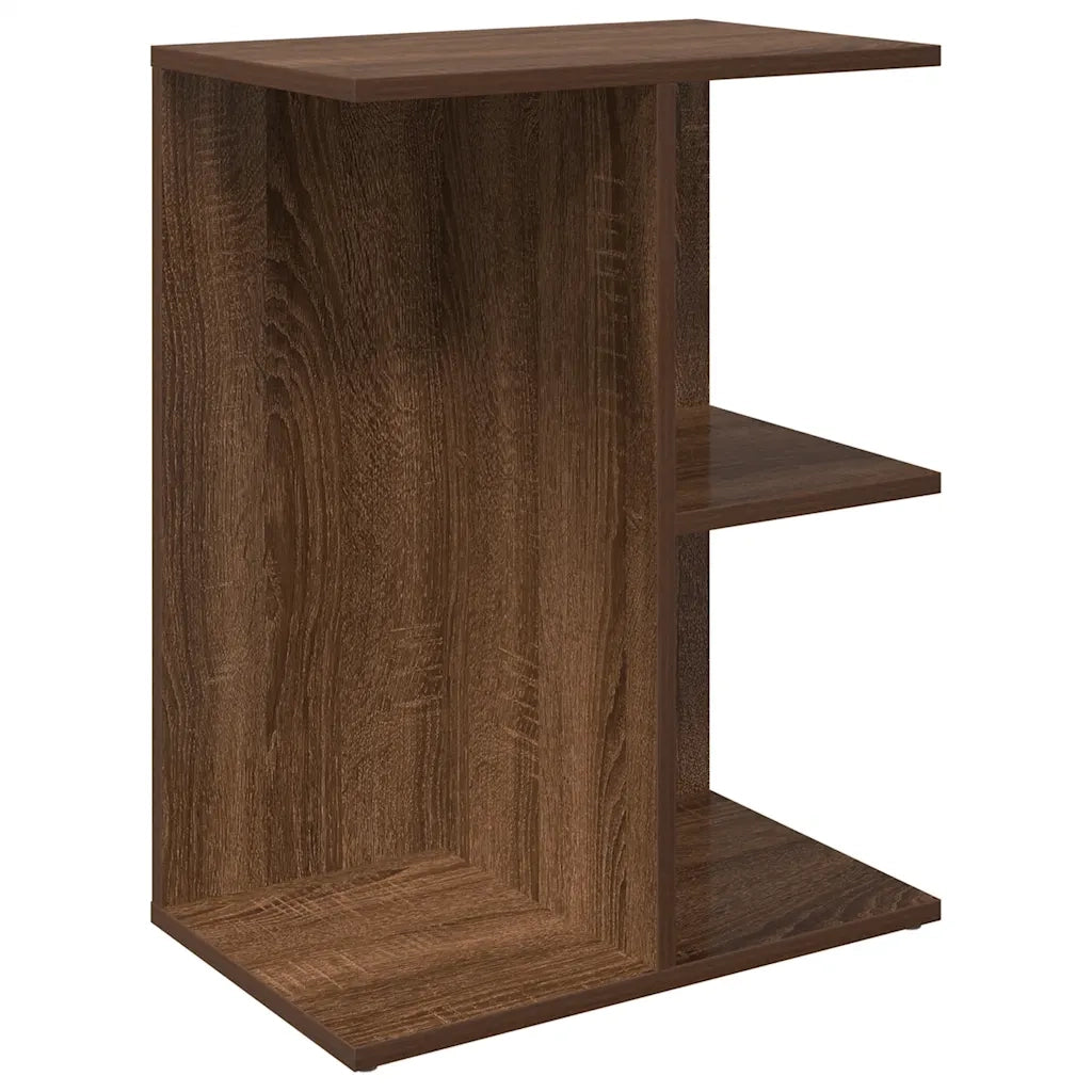 Comodino Rovere Marrone 40,5x31x60 cm in Legno Multistrato 858662