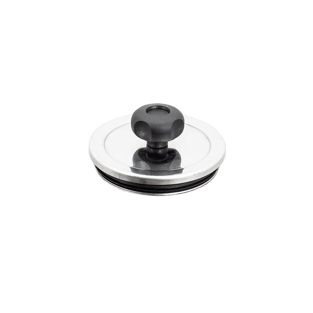 Tappo inox 200mm per ispezione con guarnizione